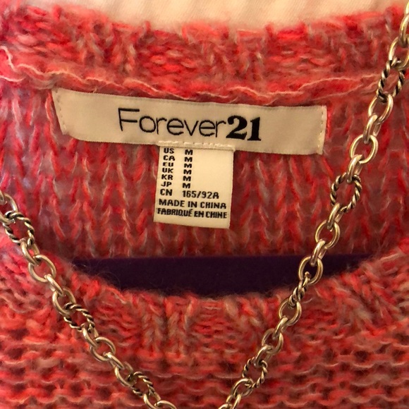 Snuggly soft color block sweater from forever 21 - Picture 5 of 5